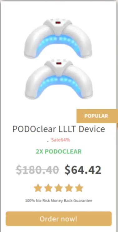 PODOclear best offer package price